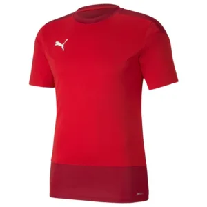 PUMA Trænings T-Shirt teamGOAL 23 – Sort/Asfalt, størrelse Large