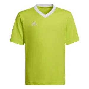 adidas Trænings T-Shirt Entrada 22 - Gul/Hvid Børn